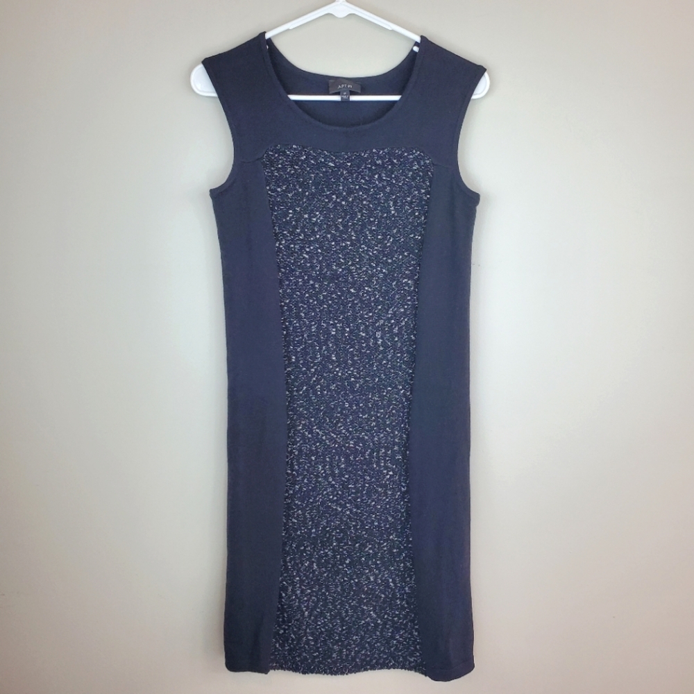 APT. 9 Size XS Black Sleeveless Sweater Dress